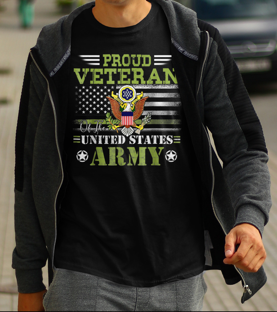 Proud Veteran Of The United States Army T-Shirt