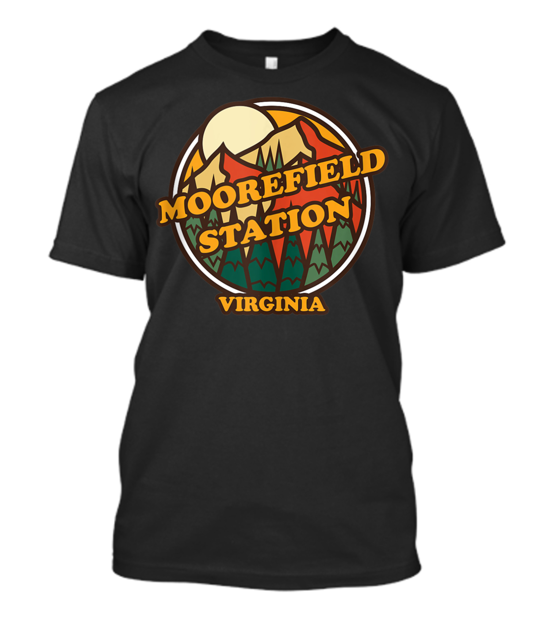 Moorefield Station Virginia Scenic Mountain T-Shirt