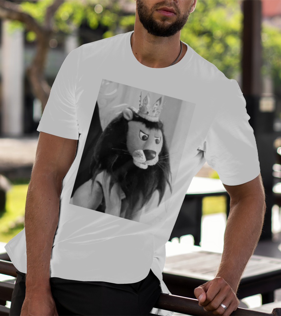 Christmas Special King Moonracer Lion Puppet Character T-Shirt