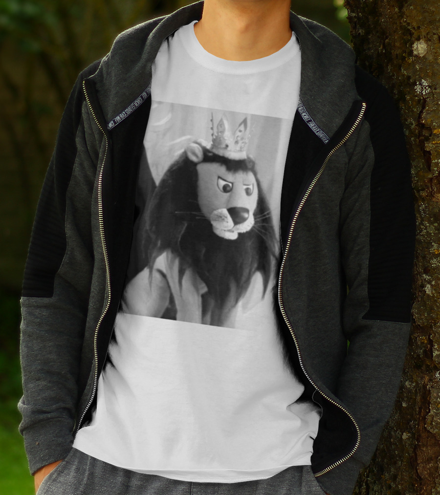 Christmas Special King Moonracer Lion Puppet Character T-Shirt