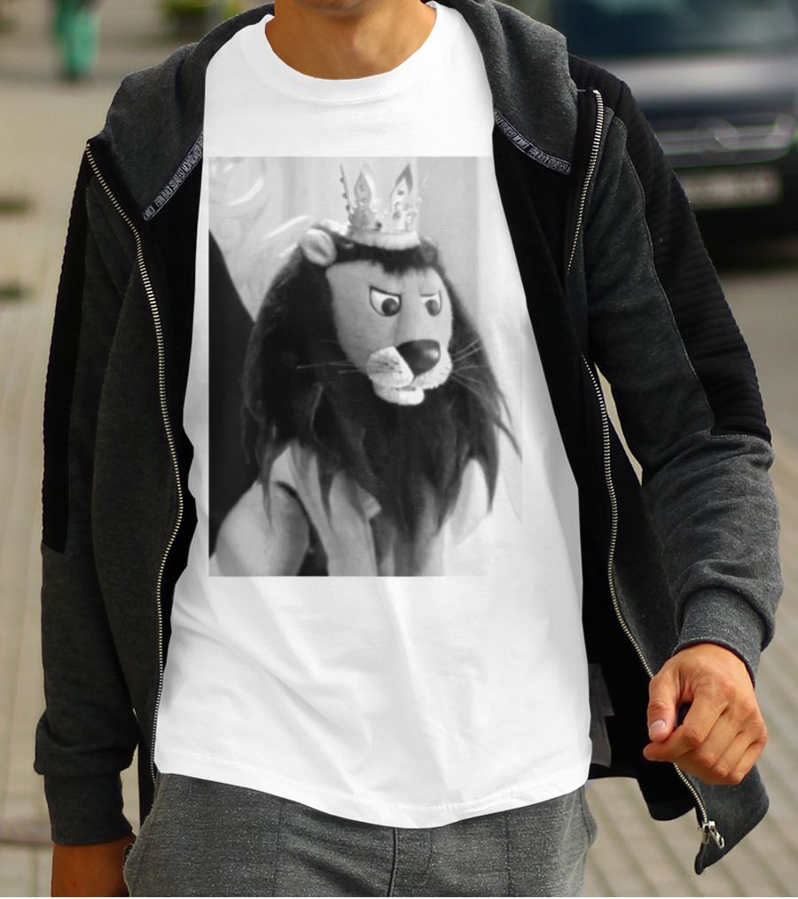 Christmas Special King Moonracer Lion Puppet Character T-Shirt