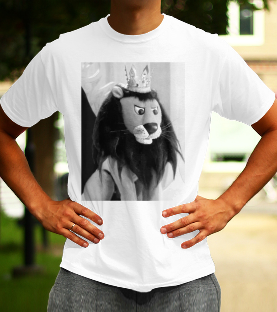 Christmas Special King Moonracer Lion Puppet Character T-Shirt
