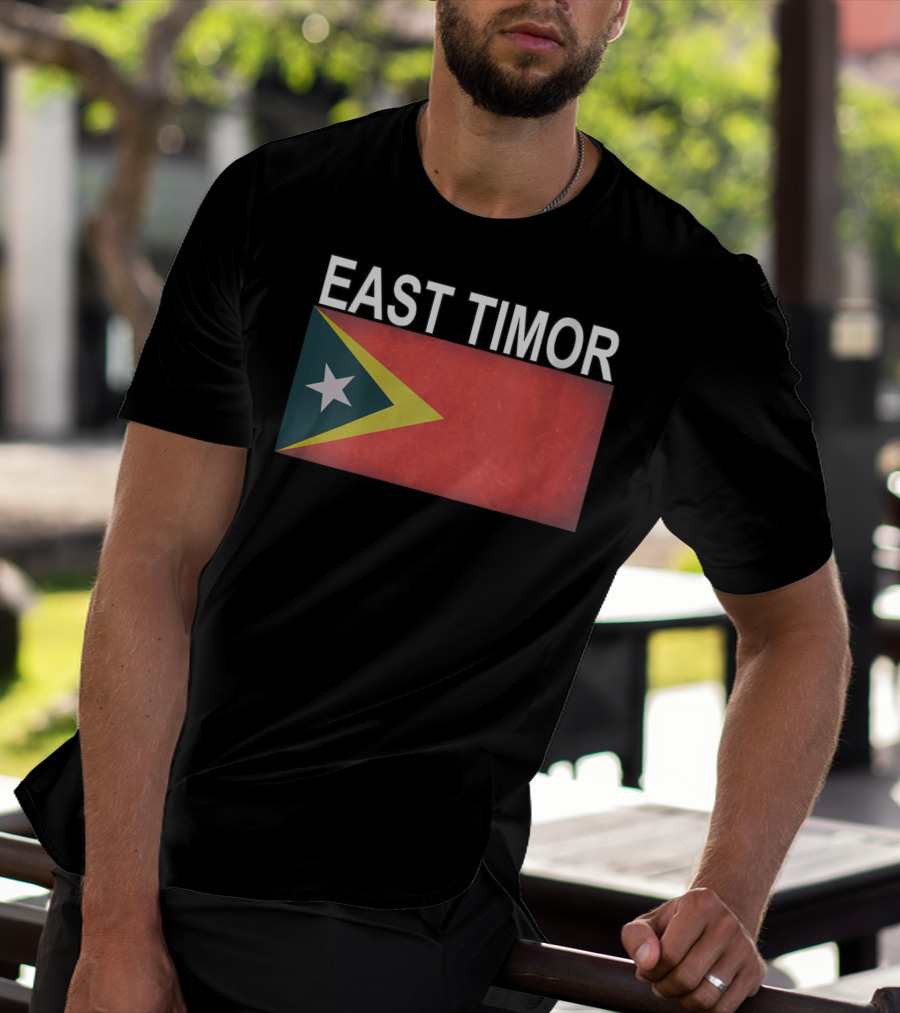 EAST TIMOR Timoreseeffect National Flag T-Shirt
