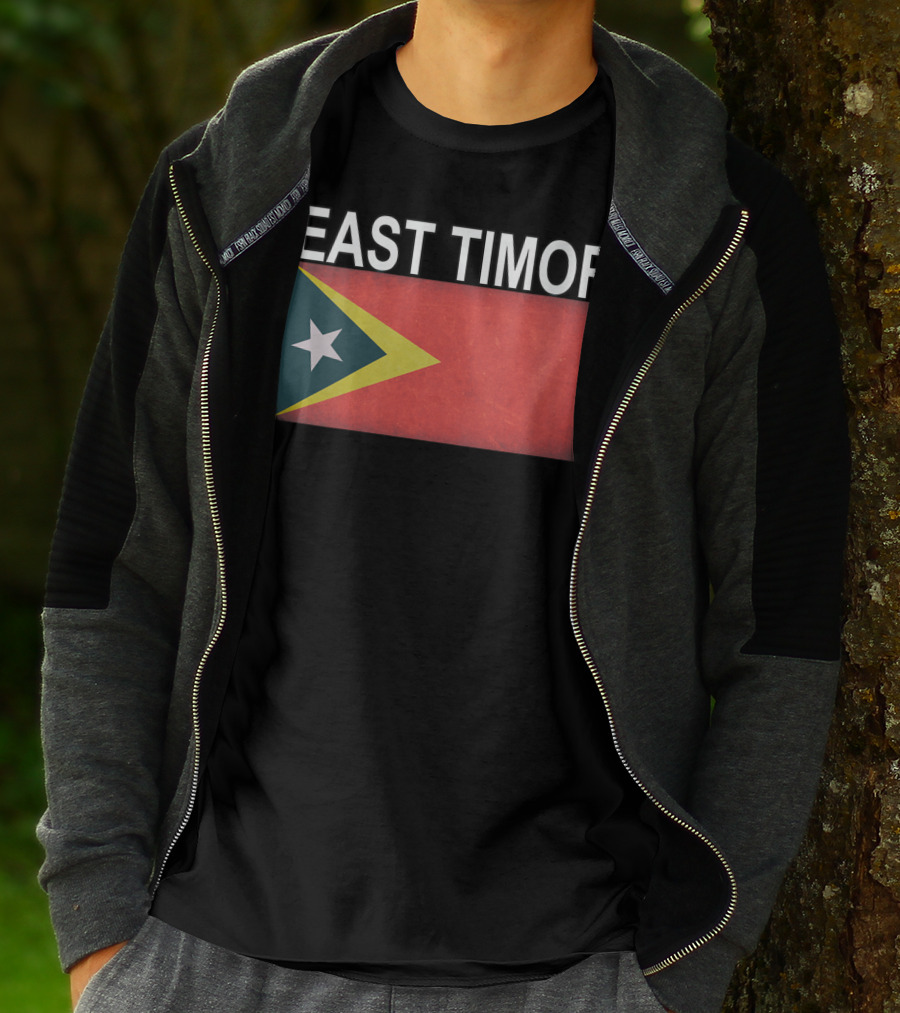 EAST TIMOR Timoreseeffect National Flag T-Shirt