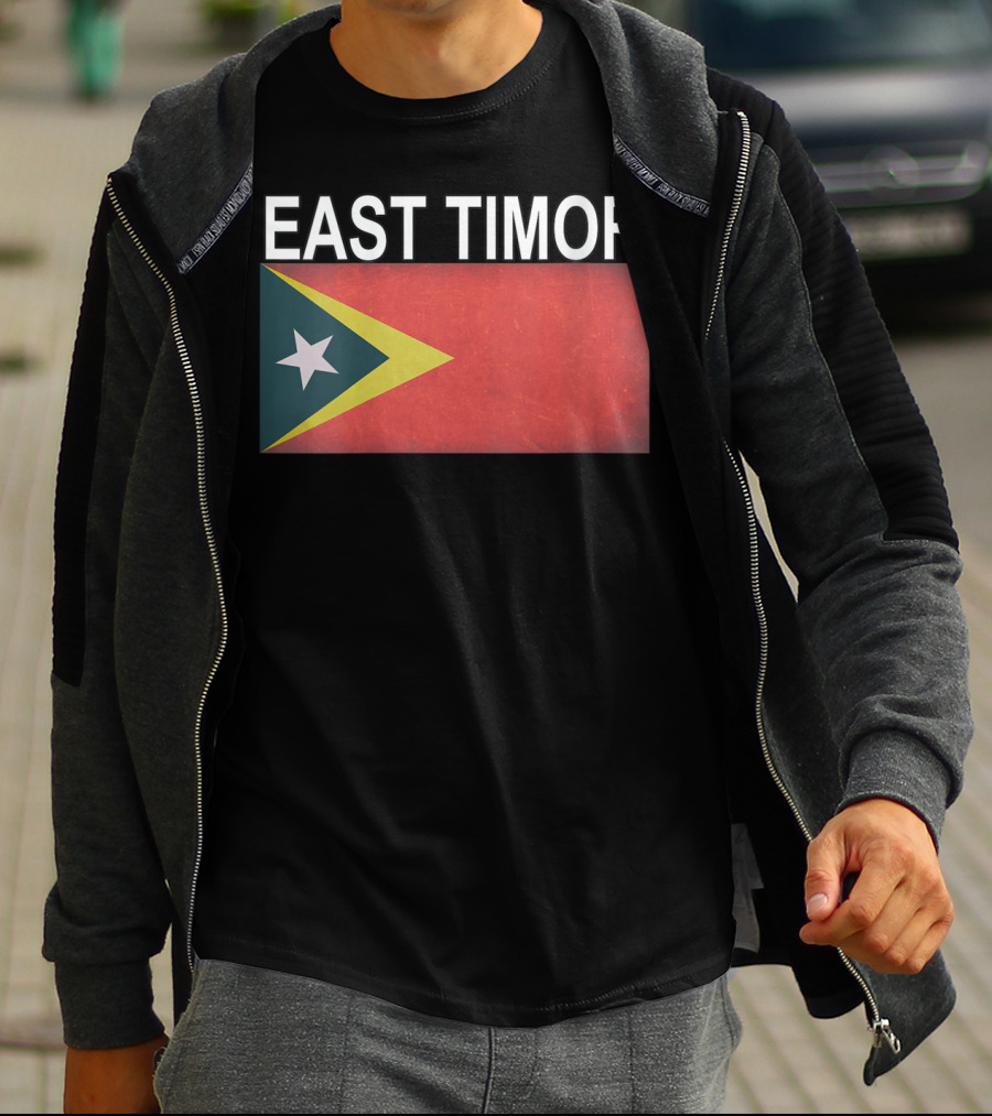 EAST TIMOR Timoreseeffect National Flag T-Shirt