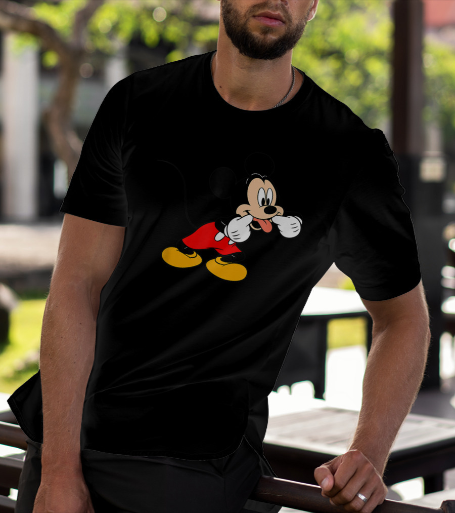 Mickey Mouse Classic Silly Expression Disney T-Shirt