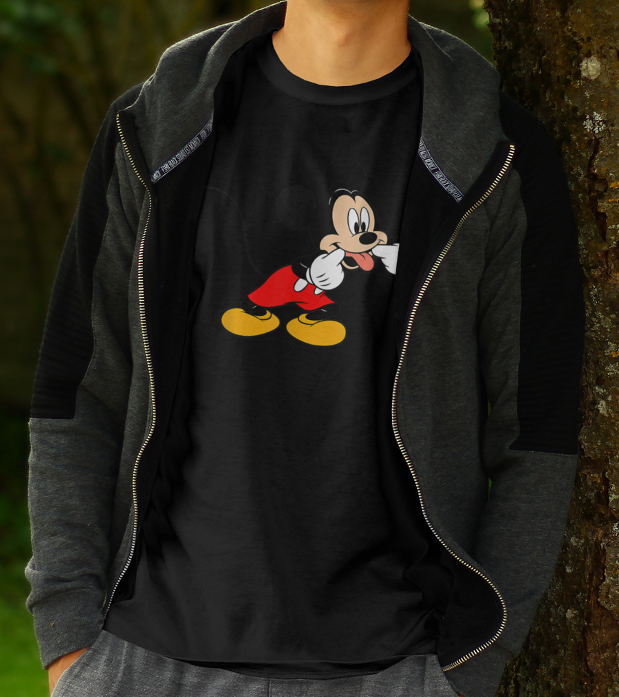 Mickey Mouse Classic Silly Expression Disney T-Shirt