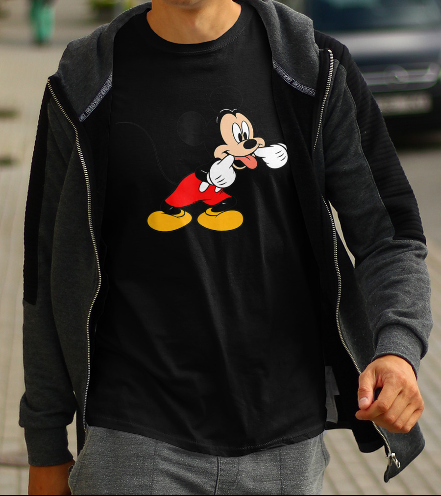 Mickey Mouse Classic Silly Expression Disney T-Shirt