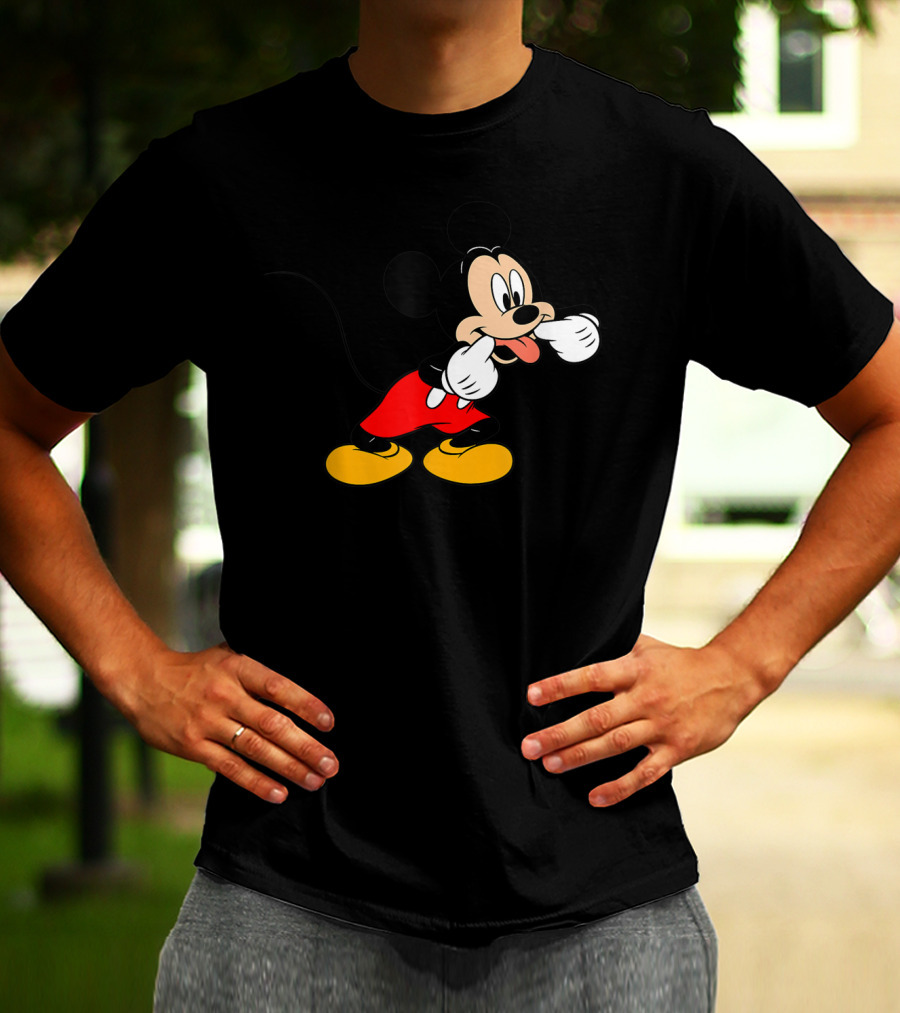 Mickey Mouse Classic Silly Expression Disney T-Shirt