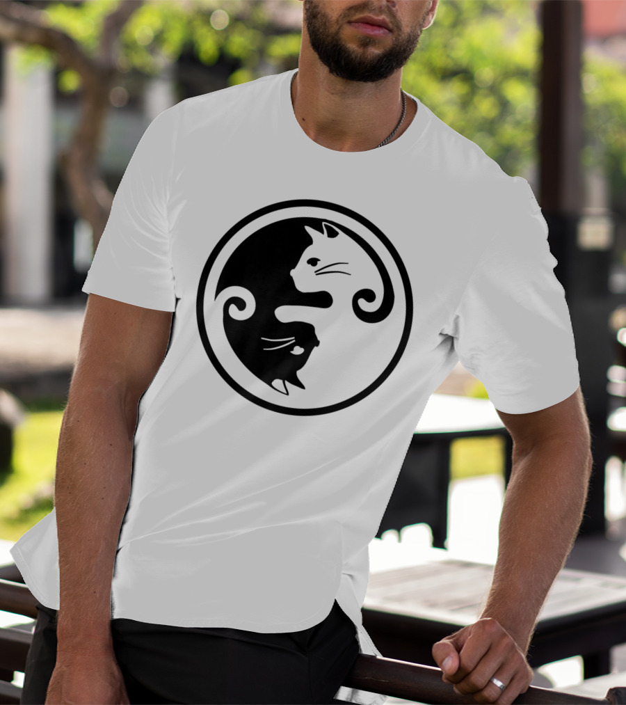 Cat Yin Yang T-Shirt