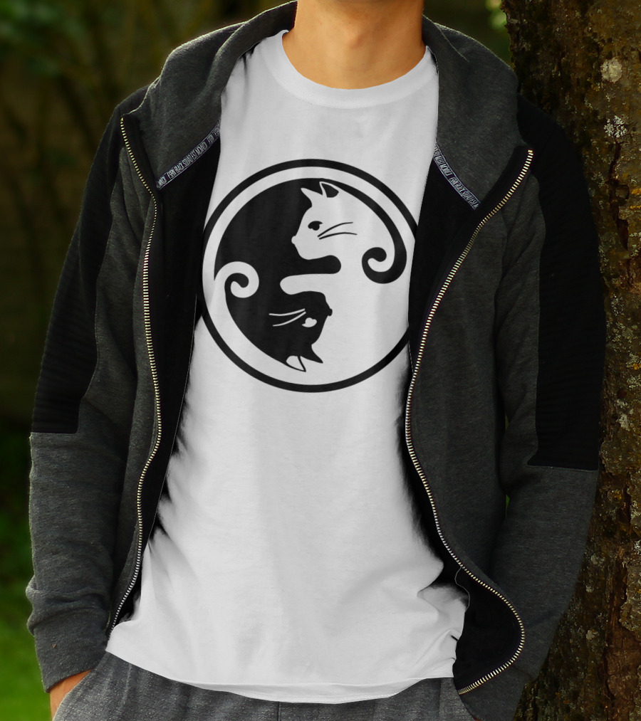 Cat Yin Yang T-Shirt