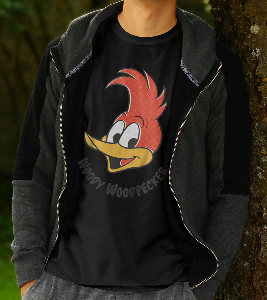 Woody Woodpecker Classic Smile Kids Nostalgic Cartoon Character T-Shirt