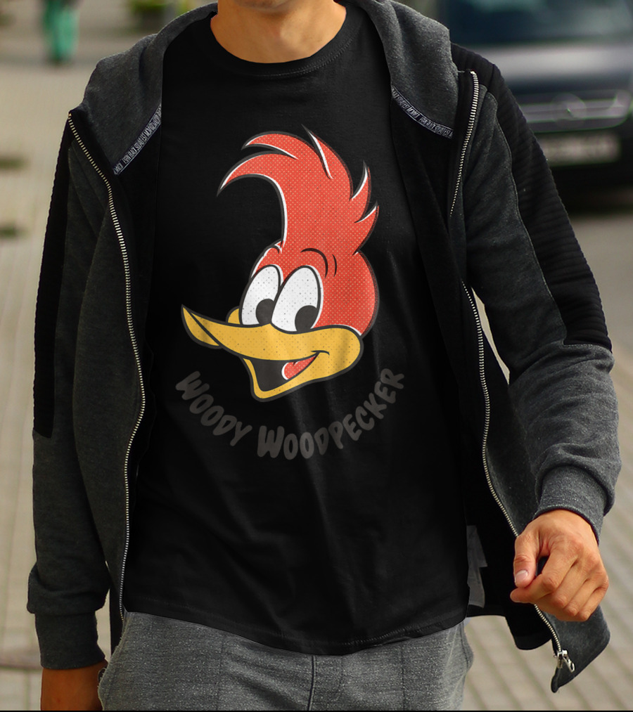 Woody Woodpecker Classic Smile Kids Nostalgic Cartoon Character T-Shirt