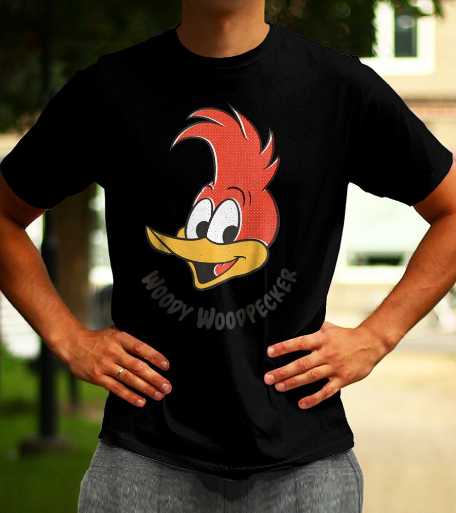Woody Woodpecker Classic Smile Kids Nostalgic Cartoon Character T-Shirt