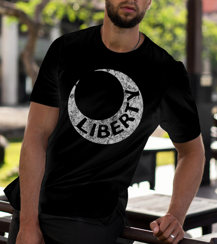 Liberty Moultrie Flag Of Defiance Classic Crescent T-Shirt