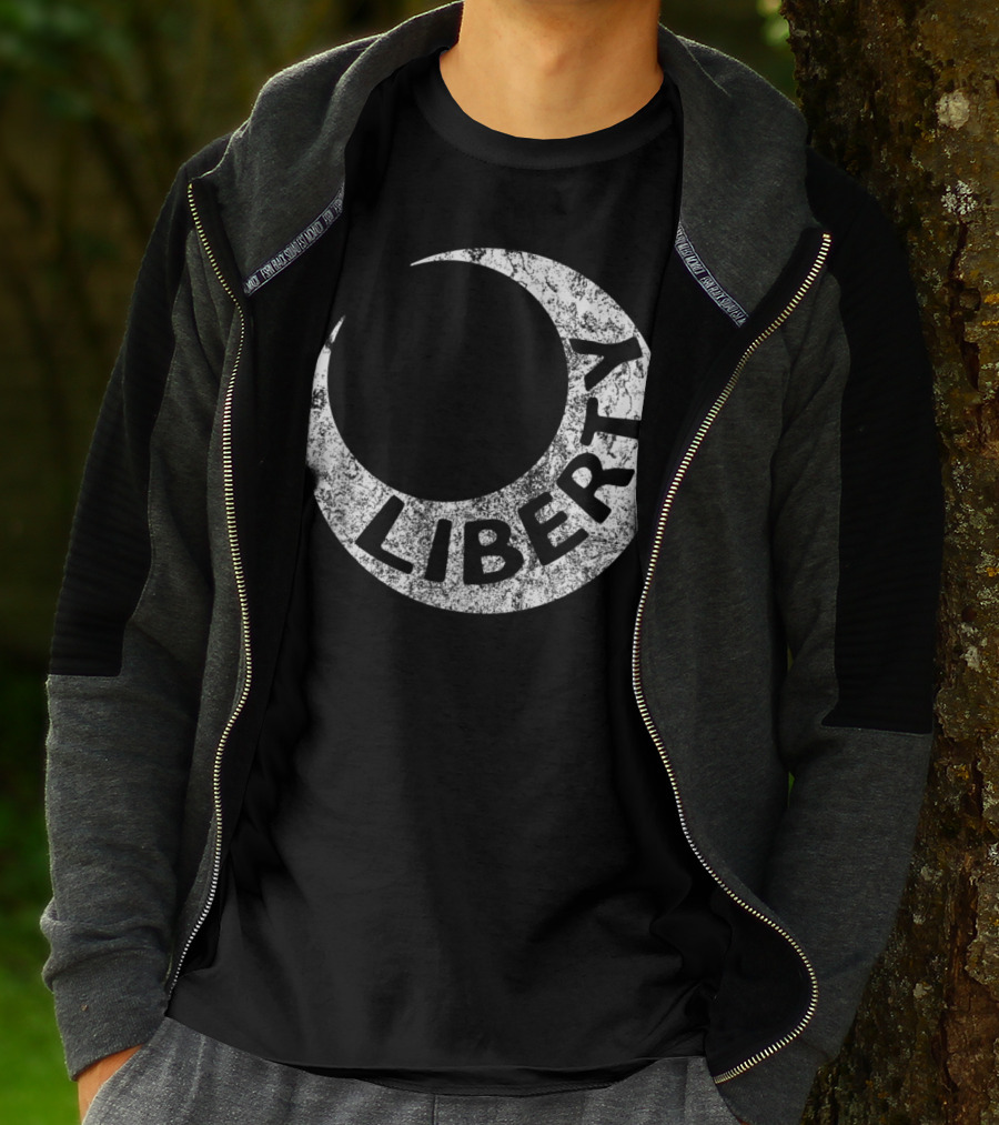 Liberty Moultrie Flag Of Defiance Classic Crescent T-Shirt