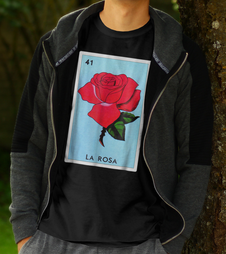 Loteria La Rosa Card 41 Classic Version T-Shirt