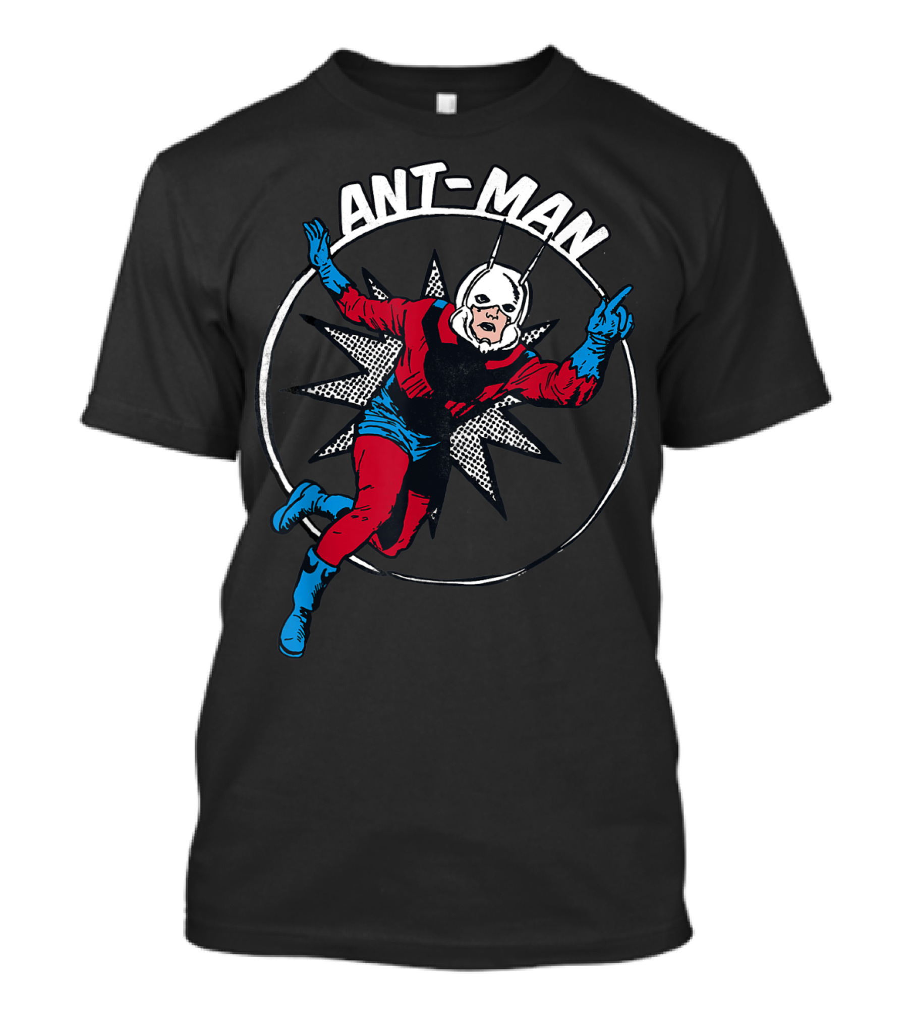 Marvel Ant-Man Classic Avengers Vintage Style Badge T-Shirt