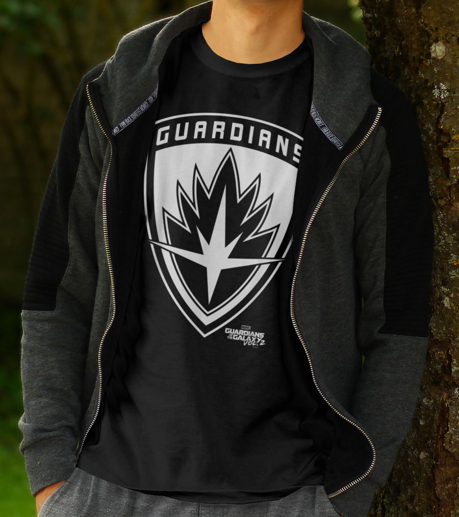 Guardians Of The Galaxy Vol 2 Marvel Classic Shield T-Shirt