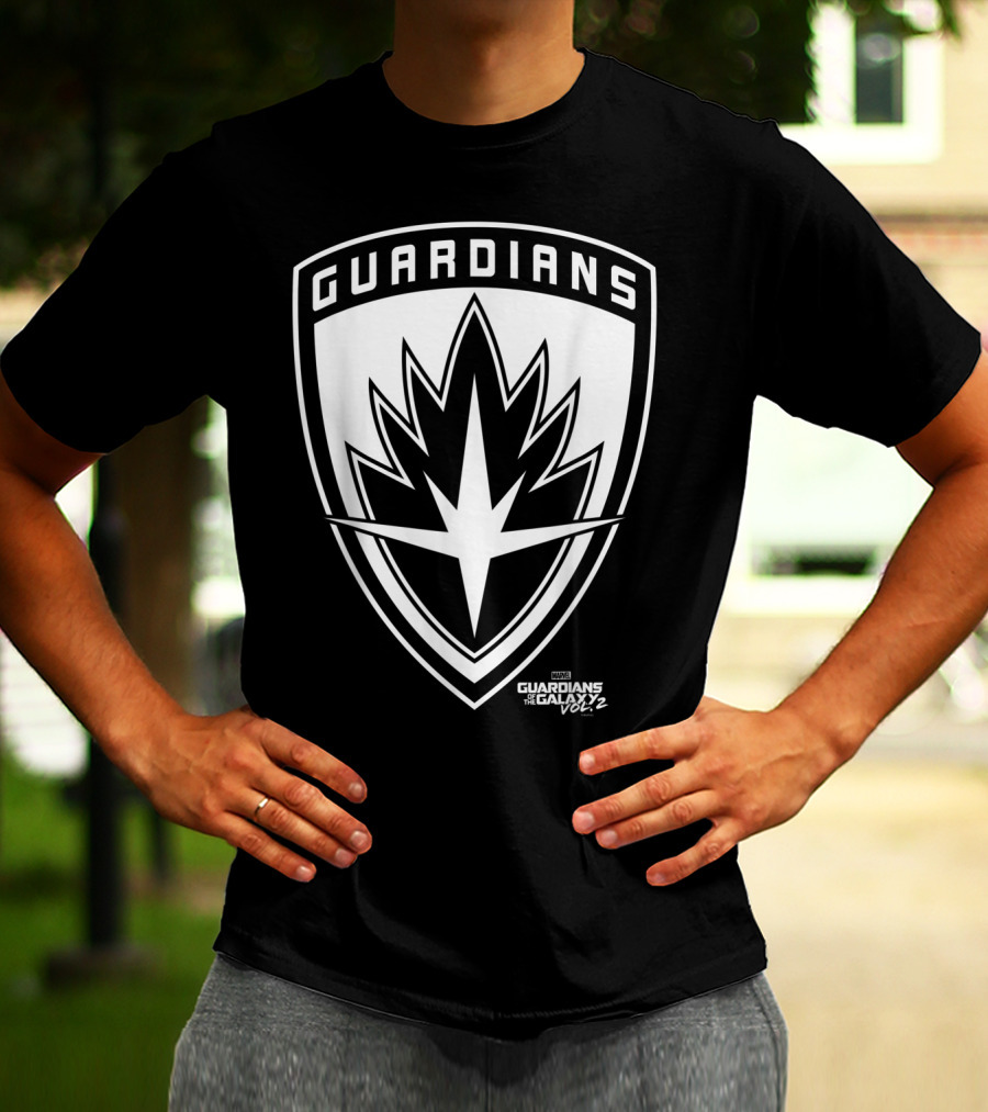 Guardians Of The Galaxy Vol 2 Marvel Classic Shield T-Shirt