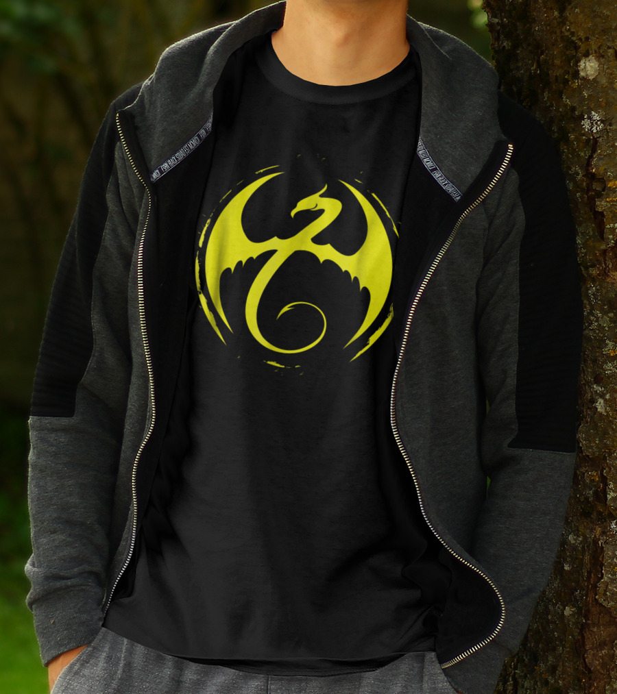 Iron Fist Classic Dragon Marvel T-Shirt