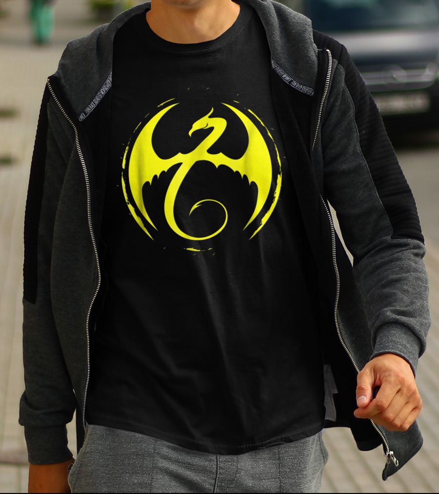 Iron Fist Classic Dragon Marvel T-Shirt