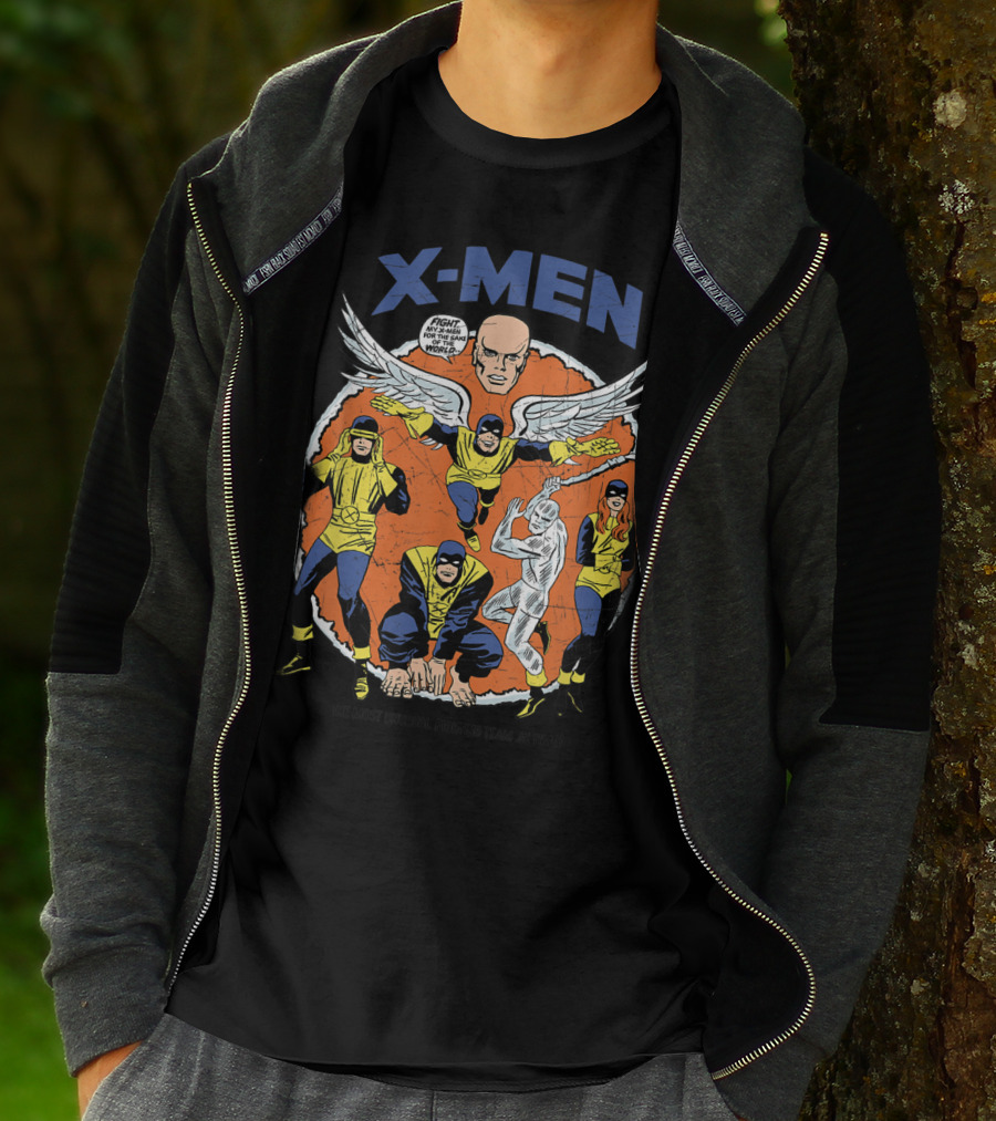 X-Men The Most Unusual Fighting Team Of All Time Fight For The Same World T-Shirt