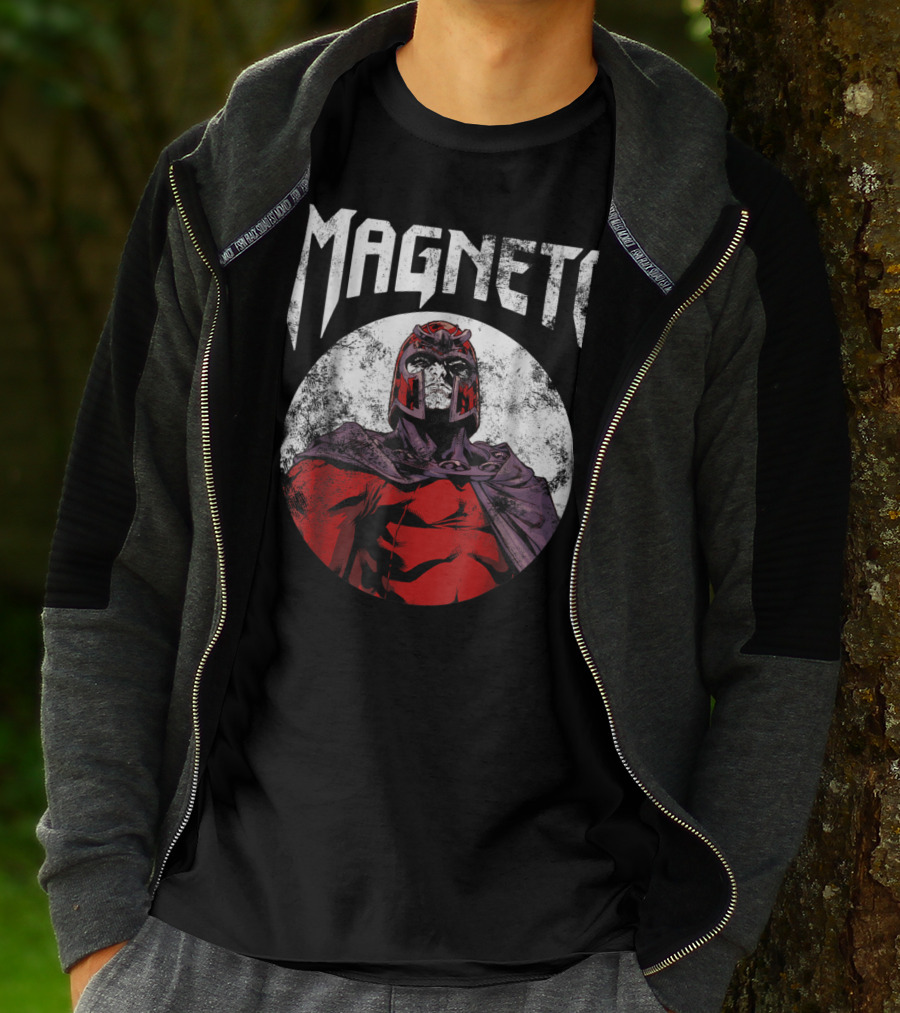 Marvel Xmen Magneto Classic Rock Band T-Shirt