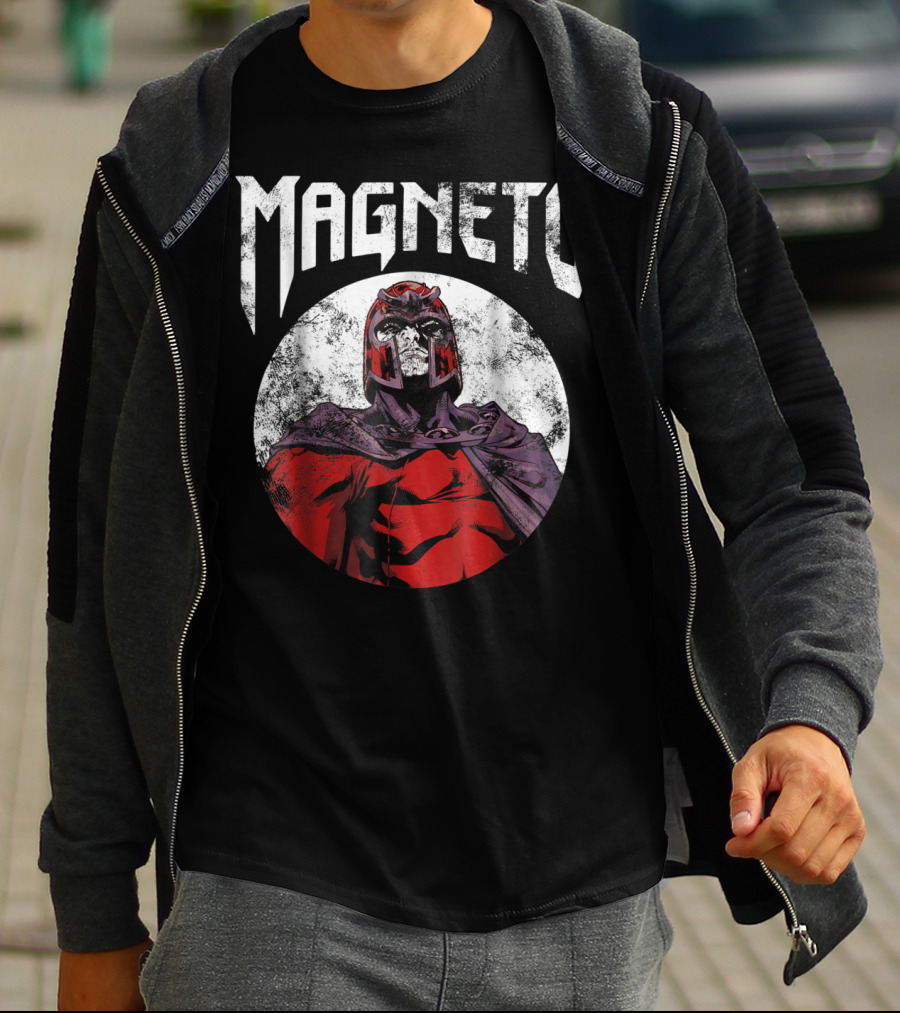 Marvel Xmen Magneto Classic Rock Band T-Shirt