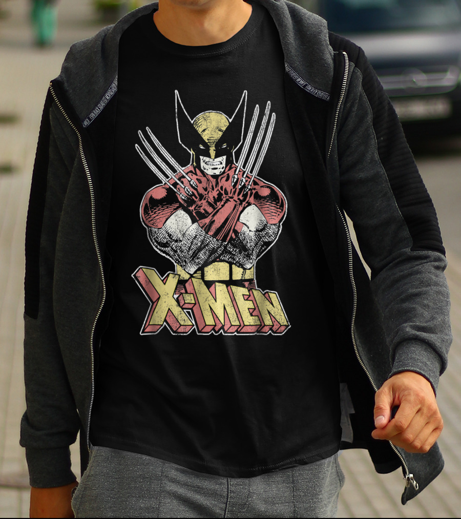 X-Men Wolverine Classic Comic Marvel T-Shirt