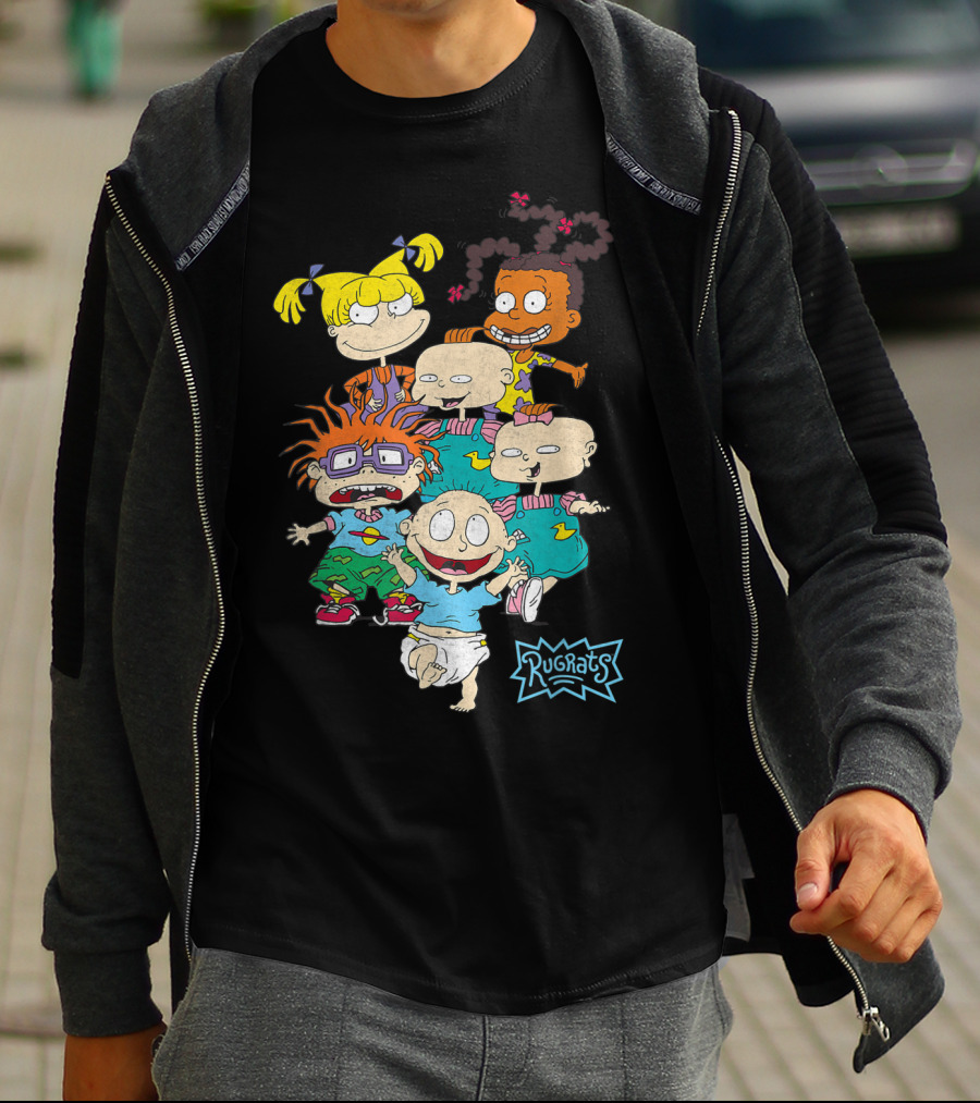 Rugrats Classic Characters Group Pose Nickelodeon T-Shirt