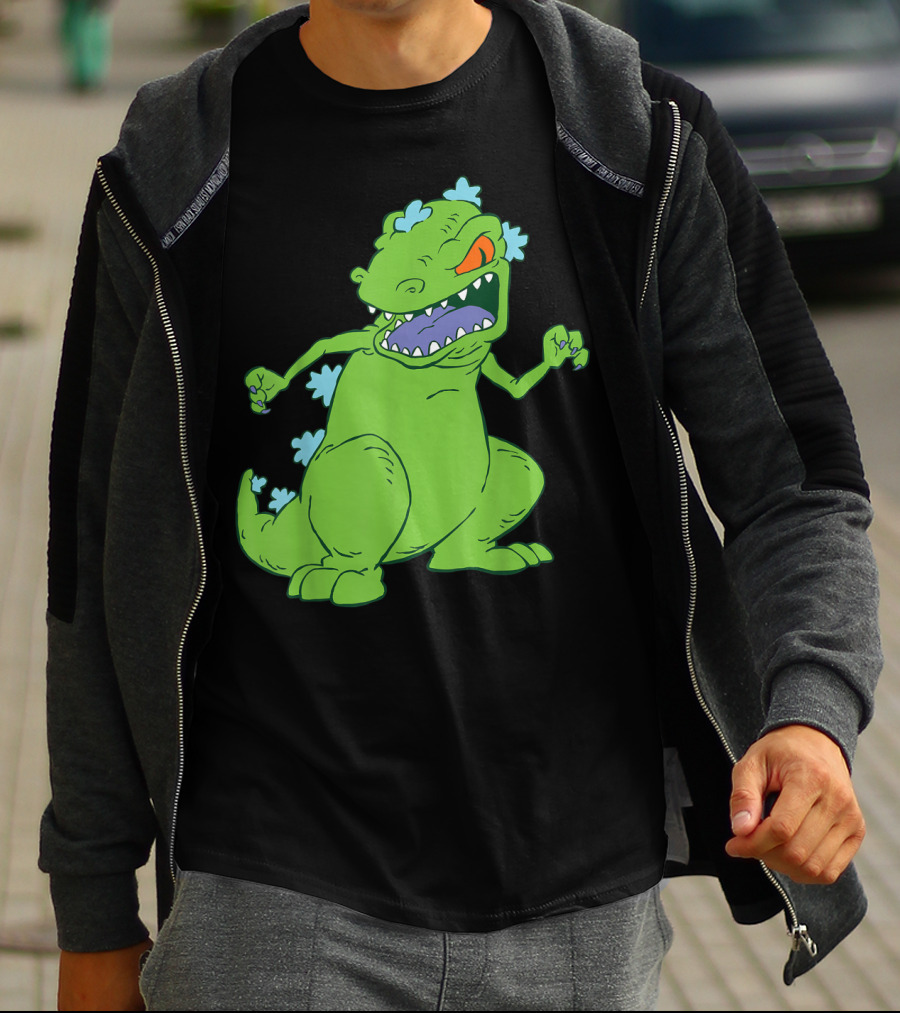 Nickelodeon Classic Rugrats Reptar Dinosaur Roar T-Shirt