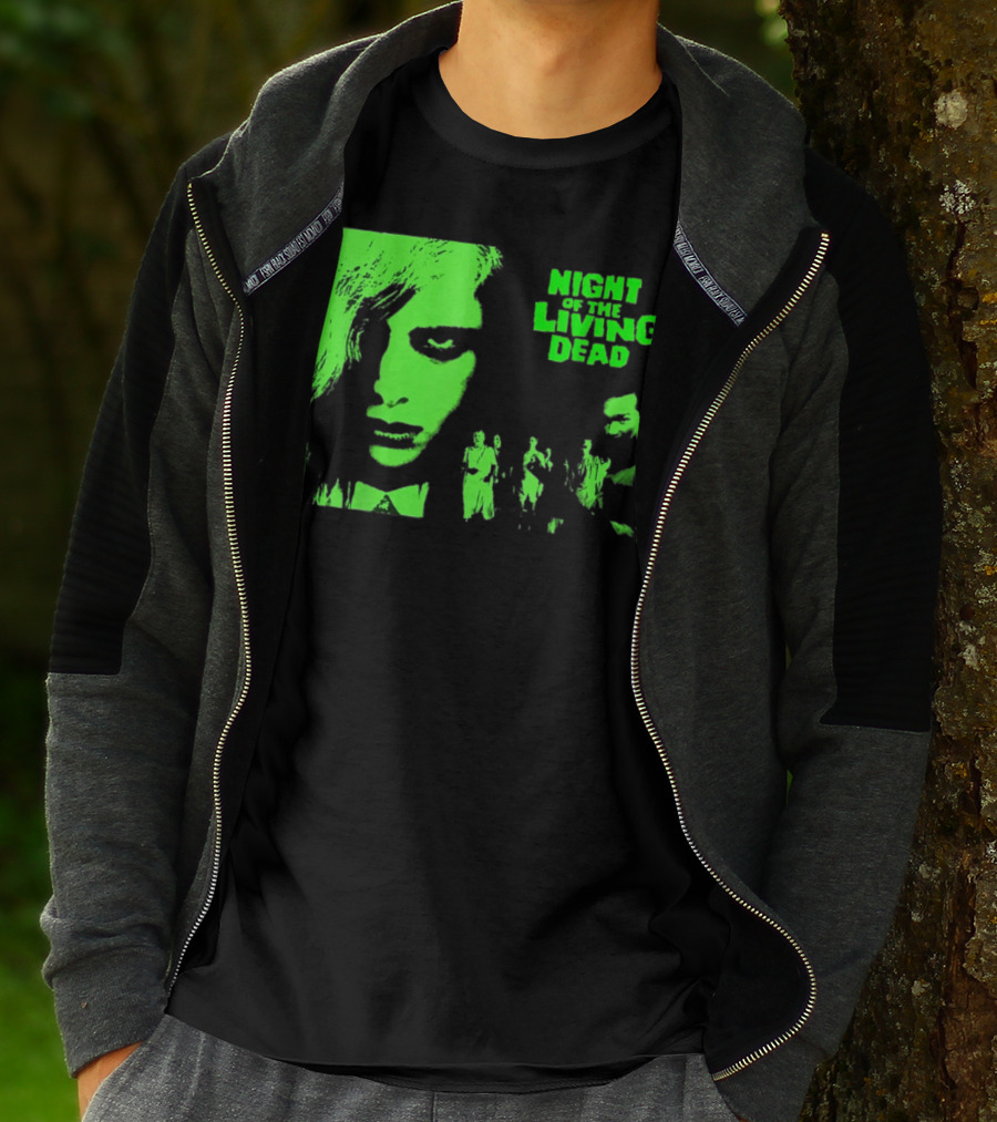 Night Of The Living Dead Vintage Classic Zombie Horror Movie T-Shirt