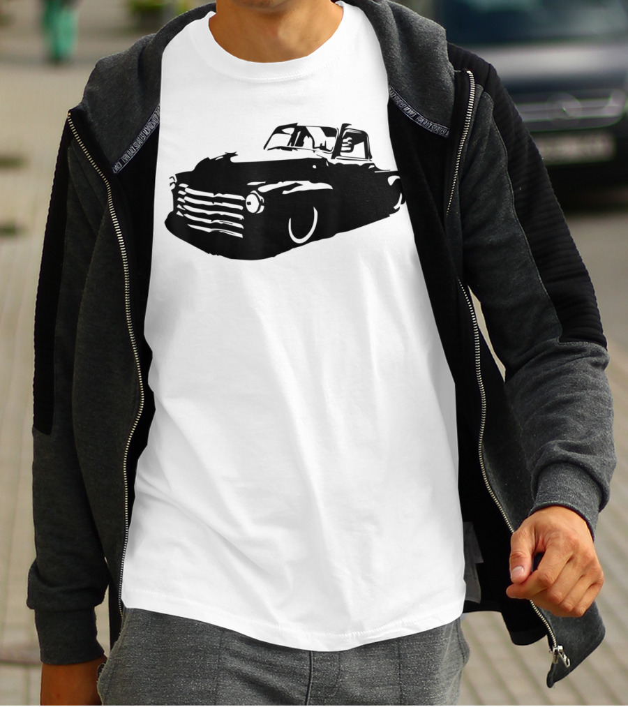 Rat Rod Hot Rod 4754 Classic Truck Vintage Car T-Shirt