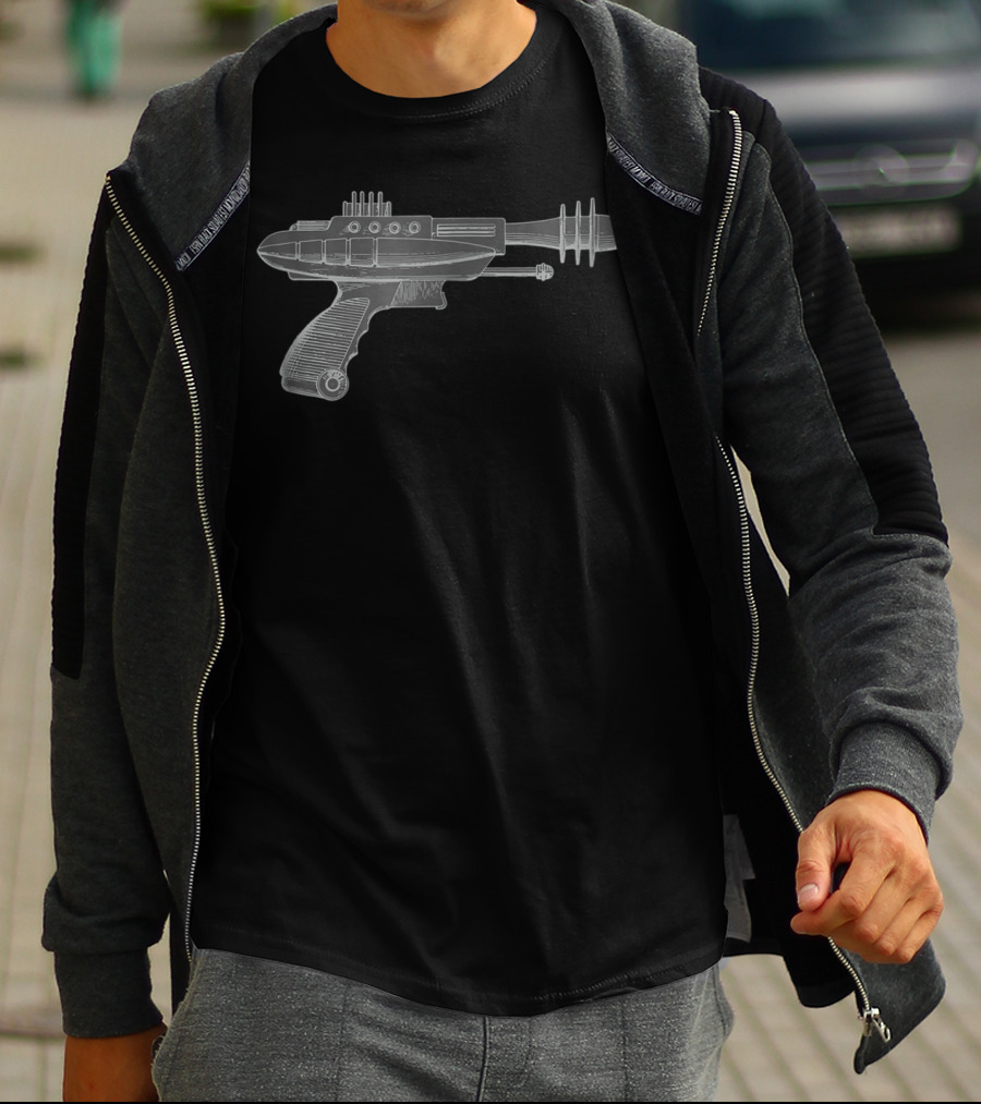 Ray Gun 50's Style Retro Sci-Fi T-Shirt