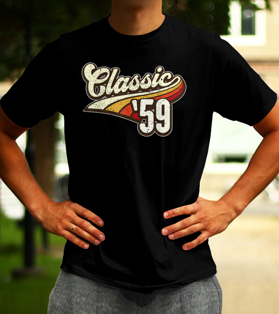 Classic '59 Retro Birthday T-Shirt