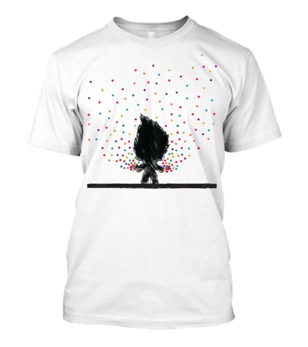 Kids Classic Trolls Colorful Polka Dot T-Shirt