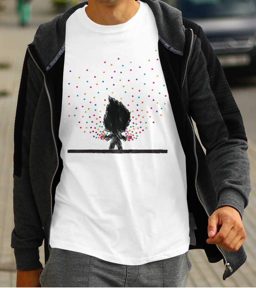 Kids Classic Trolls Colorful Polka Dot T-Shirt