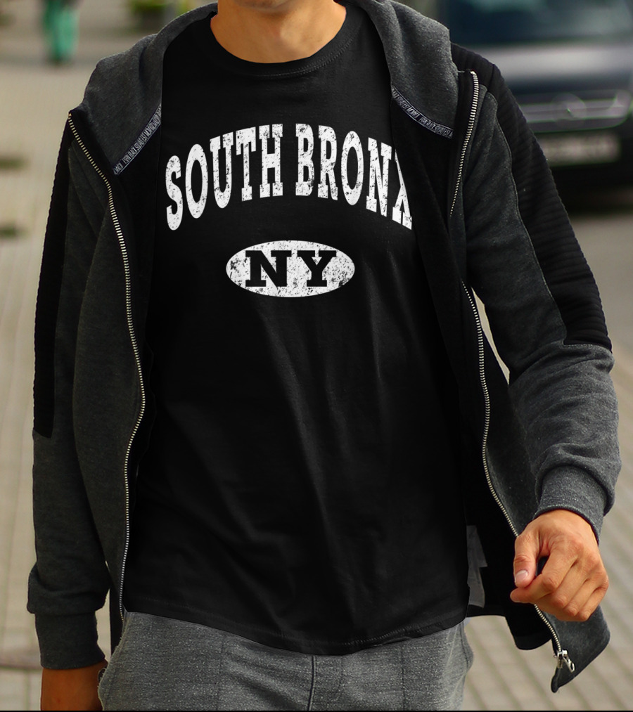 SOUTH BRONX NY Vintage Look T-Shirt