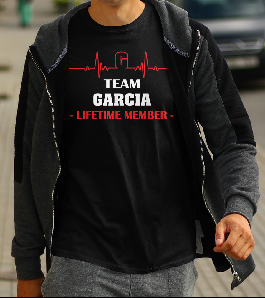 Team Garcia Lifetime Member Bloodline Connection T-Shirt