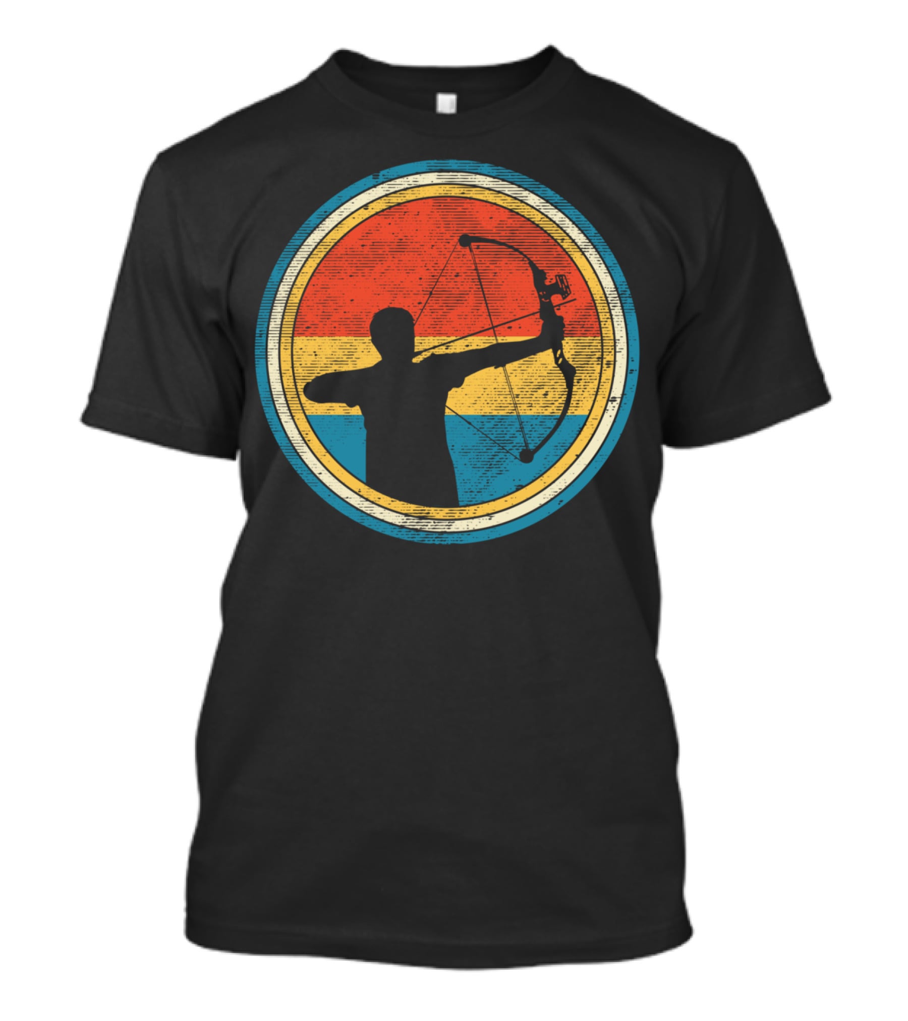Vintage Distressed Archery Bow T-Shirt