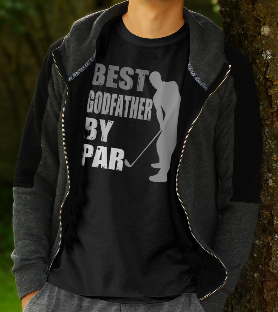 Best Godfather By Par Father's Day Golf T-Shirt