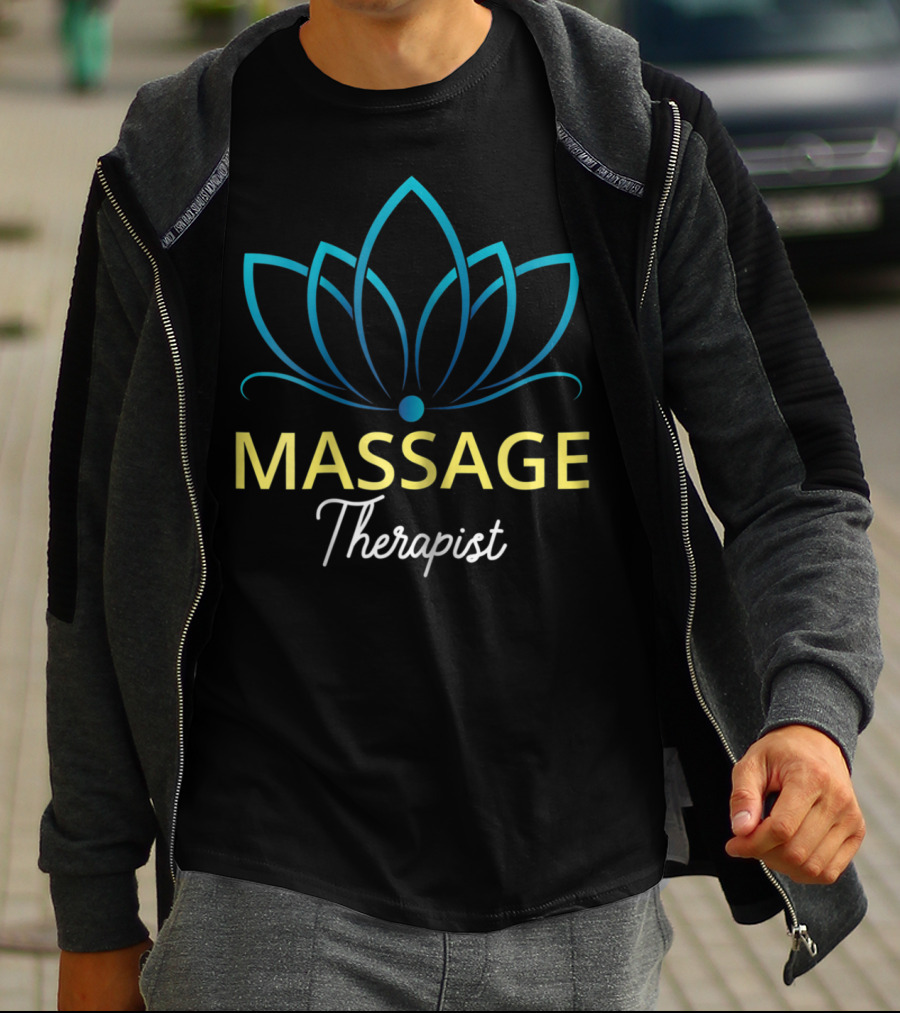 Massage Therapist Lotus T-Shirt