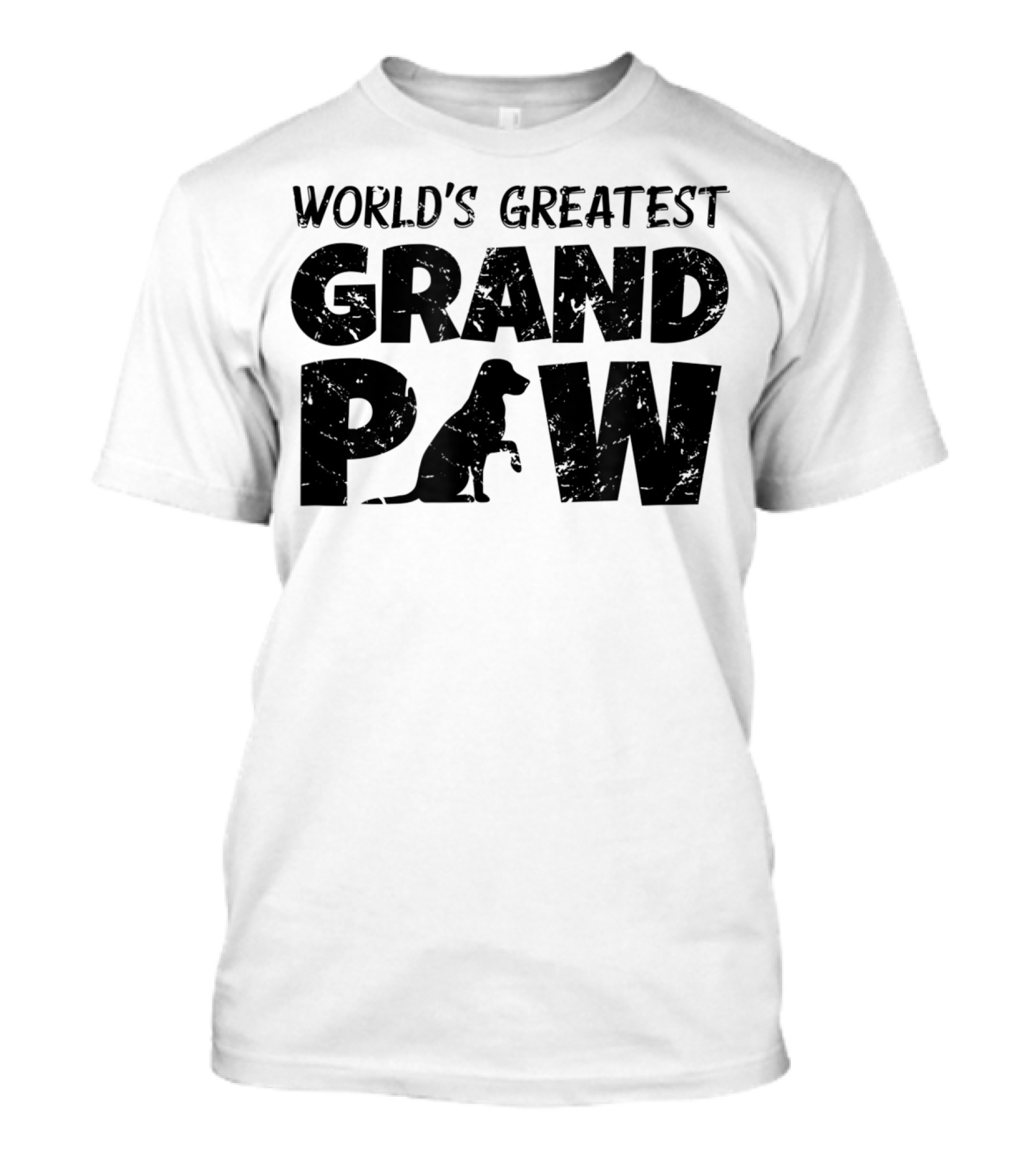 World's Greatest Grand Paw Labrador Retriever T-Shirt