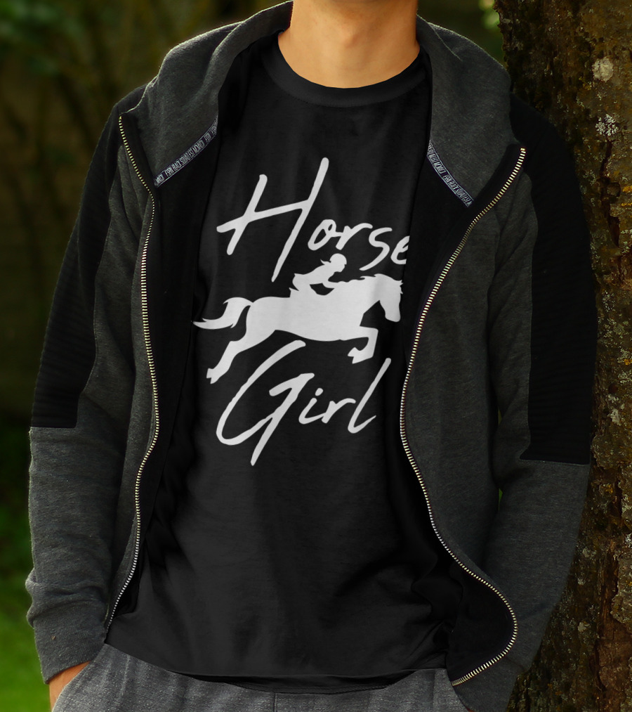 Horse Girl Horseback Riding Farm T-Shirt