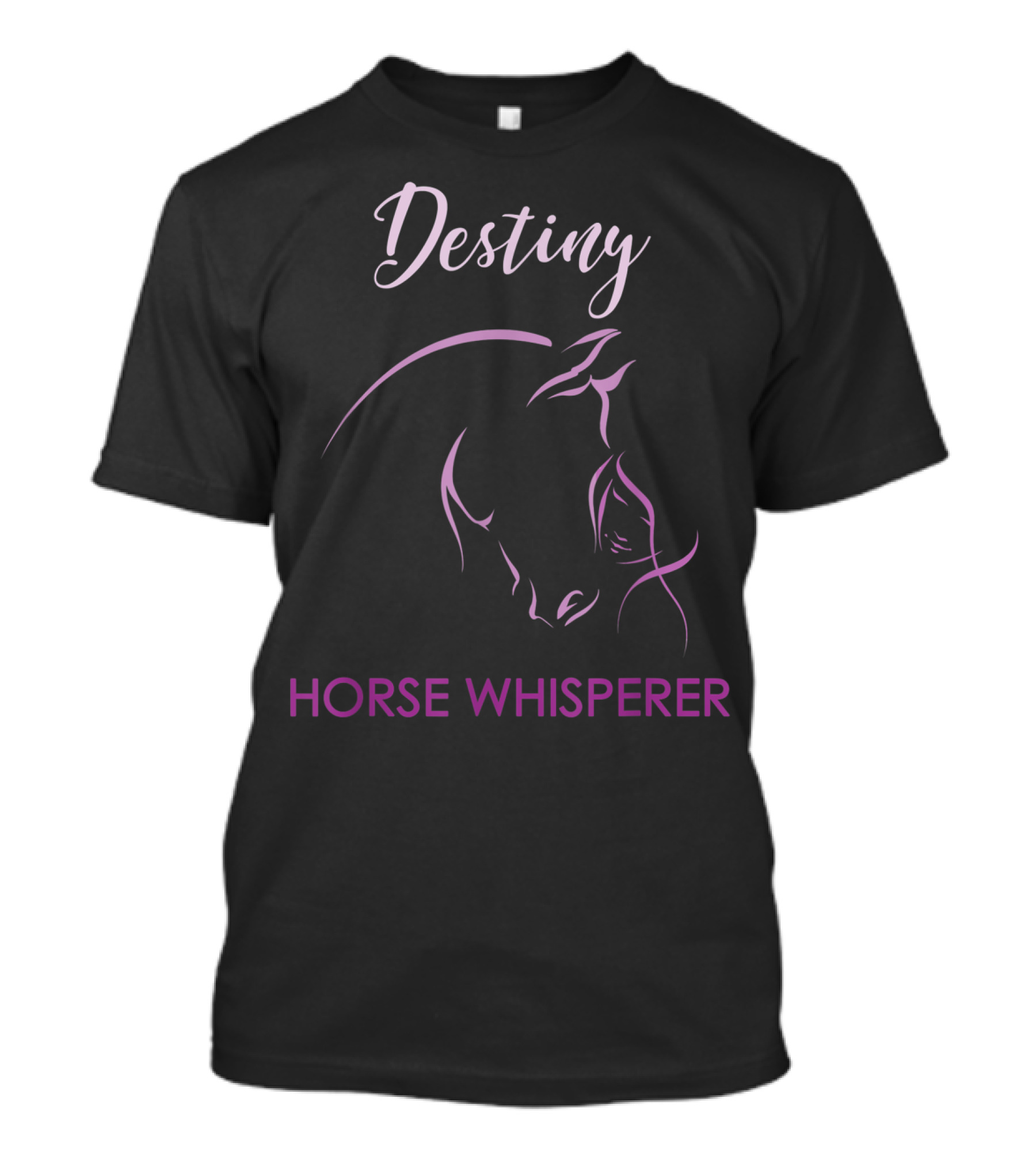 Destiny Horse Whisperer Personalized Name T-Shirt
