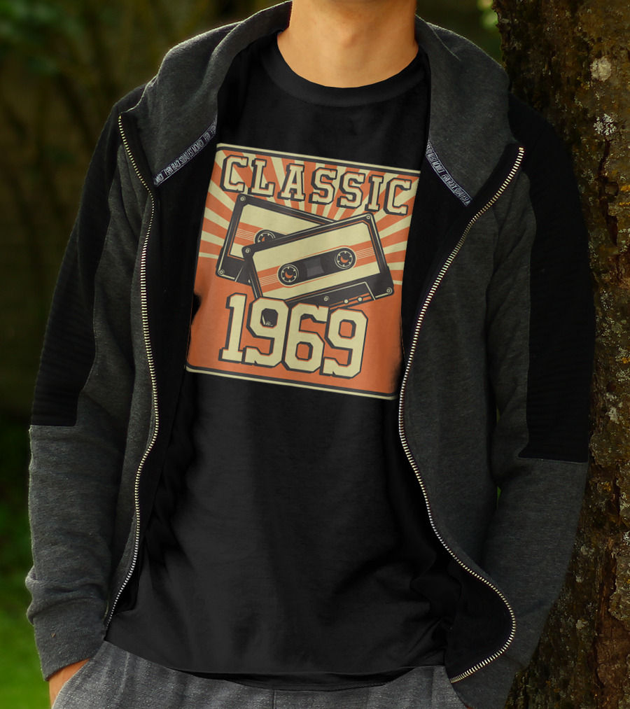 Classic 1969 Cassette 51st Birthday T-Shirt