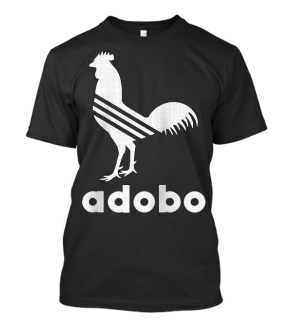 Adobo Rooster Logo With Classic And Funny Filipino T-Shirt