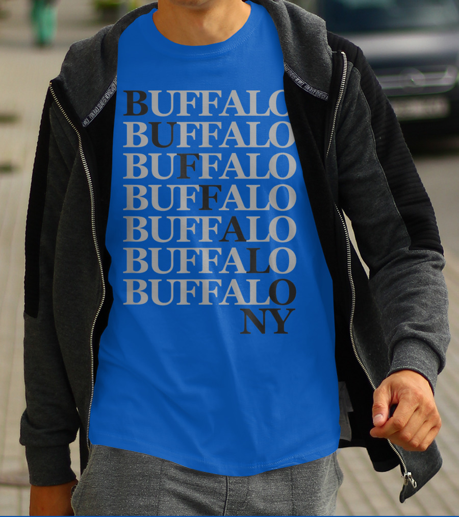 Buffalo Buffalo Buffalo Buffalo Buffalo Buffalo Buffalo NY T-Shirt