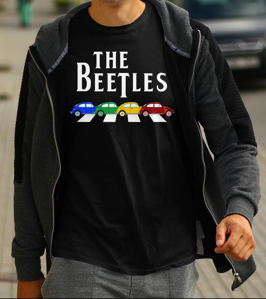 Classic Car Lover Beetle Vintage Car Beetle Abbey Road T-Shirt